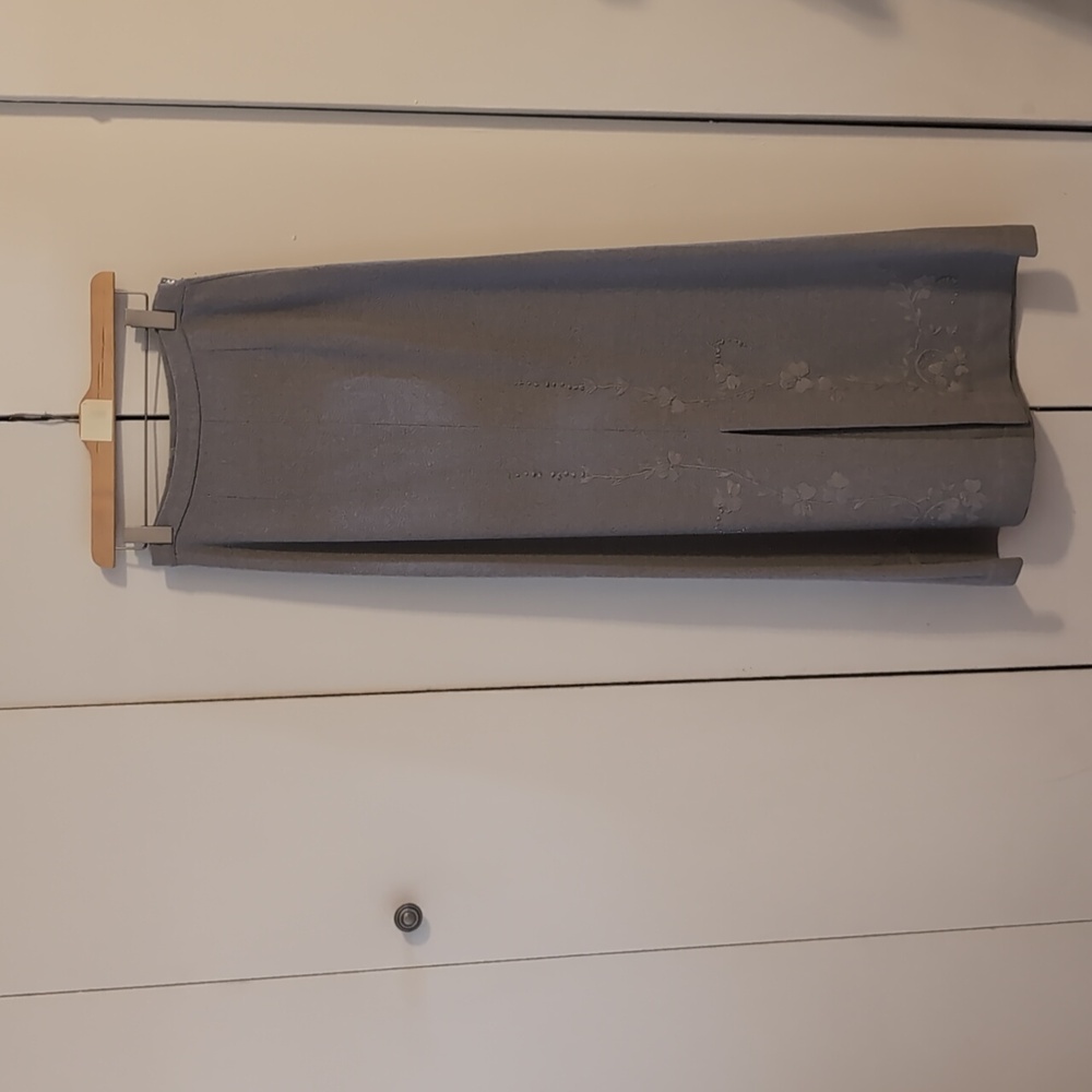 Palena Knitwear Vtg Long Gray Skirt